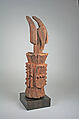 Shrine Figure (Ikenga), Wood, camwood, Igbo peoples