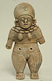 Standing Ceramic Female Figure, Ceramic, Bahia