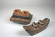 Vessel for Serving Kola Nuts, Wood, Igbo peoples, Ohaffia group