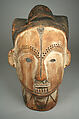 Helmet Mask (Ngontang), Wood, pigment, kaolin, Fang peoples