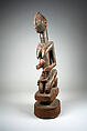 Figure: Mother and Child, Dogon blacksmith, Wood, Dogon peoples