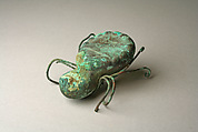 Spider, Gilded copper, Moche