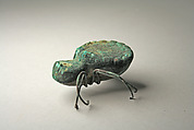 Spider, Gilded copper, Moche