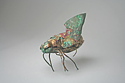Bee, Gilded copper, Moche
