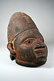 Helmet Mask (Gelede), Wood, pigment, Yoruba peoples, Ketu group (?)