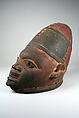 Helmet Mask (Gelede), Wood, pigment, Yoruba peoples, Ketu group (?)