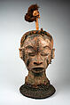Headdress: Janus, Wood, cane, cloth, fur, pigment, nails, Boki peoples