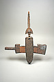 Door Lock: Figure, Bamana numu (blacksmith), Wood, iron, Bamana peoples