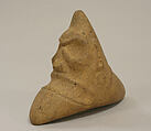 Three-Cornered Stone (Trigonolito) with Face, Stone, Taíno