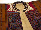 Jacket, Cotton, shells, glass (mica), Kauer people