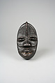 Miniature Mask, Wè artist, Wood, metal, Guere peoples