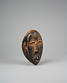 Miniature Mask, Wood, pigment, Dan peoples