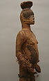 Figure: Female, Wood, hide, fiber, cloth, mud, pigment, Igbo peoples