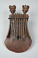 Thumb Piano (Mbira), Wood, iron, wire, Chokwe peoples