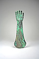 Knife, Hand, Copper (cast), gold, Moche