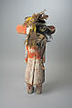 Katsina (Kuwan Heheya), Wood, paint, feathers, Hopi
