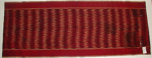 Sarong, Silk, warp Ikat technique, Indonesian