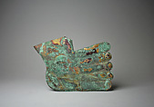 Foot Ornament, Silvered copper, Moche