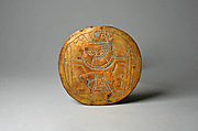 Copper Disk Ornament, Copper, gilt, Vicús (?)