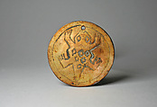 Copper Disk Ornament, Copper, gilt, Vicús (?)