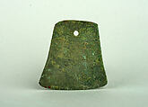 Bell-Shaped Copper Dangle, Copper (hammered), Vicús