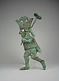 Profile Warrior Ornament, copper, shell, Moche
