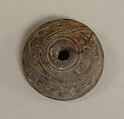 Spindle Whorl, Ceramic, Mexican