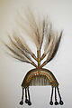 Ensemble, (a–c) abaca
(d) metal, animal hair, Mindanao Island