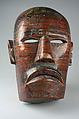 Mask, Wood, paint, Toba Batak people