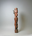 Male Figure (Itara), Wood, fiber, Atauro Island