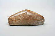 Ritual Stone (pulidor), Greenstone, Mexica (Aztec)
