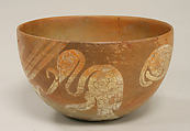 Bowl with Bird Design, Ceramic, Nopiloa