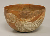 Bowl with Bird Design, Ceramic, Nopiloa