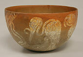 Bowl with Bird Design, Ceramic, Nopiloa