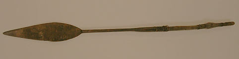 Spear, Iron, wood, Democratic Republic of Congo