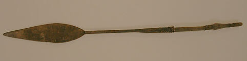 Spear, Iron, wood, Democratic Republic of Congo