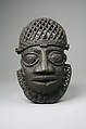 Hip Ornament: Face, Ìgùn Ẹ́rọ̀nwwọ̀n (brass-casting guild) artists, Brass (cast), Edo peoples