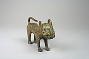 Leopard Aquamanile, Brass, Edo peoples