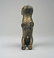 Leopard Aquamanile, Brass, Edo peoples