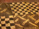 Embroidered Man's Wrapper, Raffia, reed, Kuba peoples