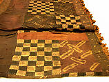 Embroidered Man's Wrapper, Raffia, reed, Kuba peoples