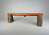 Zoomorphic headrest, Mdluli family of artists, Wood, Swazi peoples