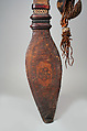 Sword and Sheath, Iron, leather, copper alloy, cloth, dye, beads, buttons, pigment, Mande peoples