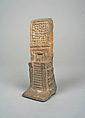 Temple Model, Ceramic, pigment, Mexica (Aztec)