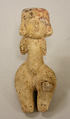 Standing Ceramic Female Figure, Ceramic, slip, pigment, Panuco
