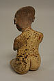 Kneeling Female  Figure, Ceramic, Nayarit (Chinesco)