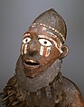 Power Figure (Nkisi N'Kondi: Mangaaka), Wood (Canarium schweinfurthii Engl.), iron, resin, cowrie shell, animal hide and hair, ceramic, plant fiber, textile, pigment, Kongo peoples; Yombe group