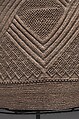 Prestige Cap (Mpu), Raffia or pineapple fiber, leopard claws, Kongo peoples