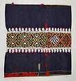 Skirt, Cotton, beads, shell, Indonesia, Borneo