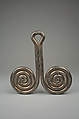 Ear ornament, Silver, Karo Batak people